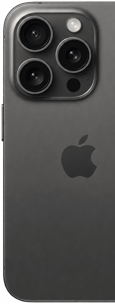 iPhone 15 Pro in Black Titanium