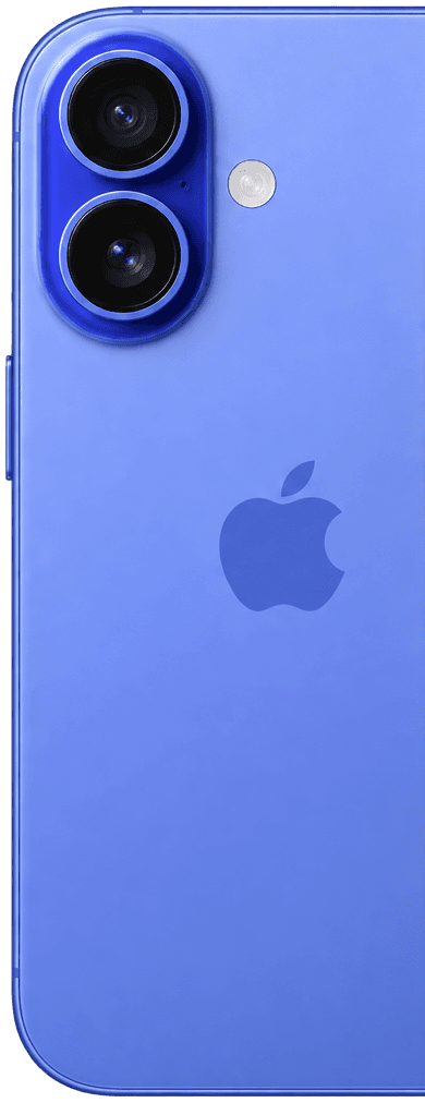 iPhone 16 in Ultramarine