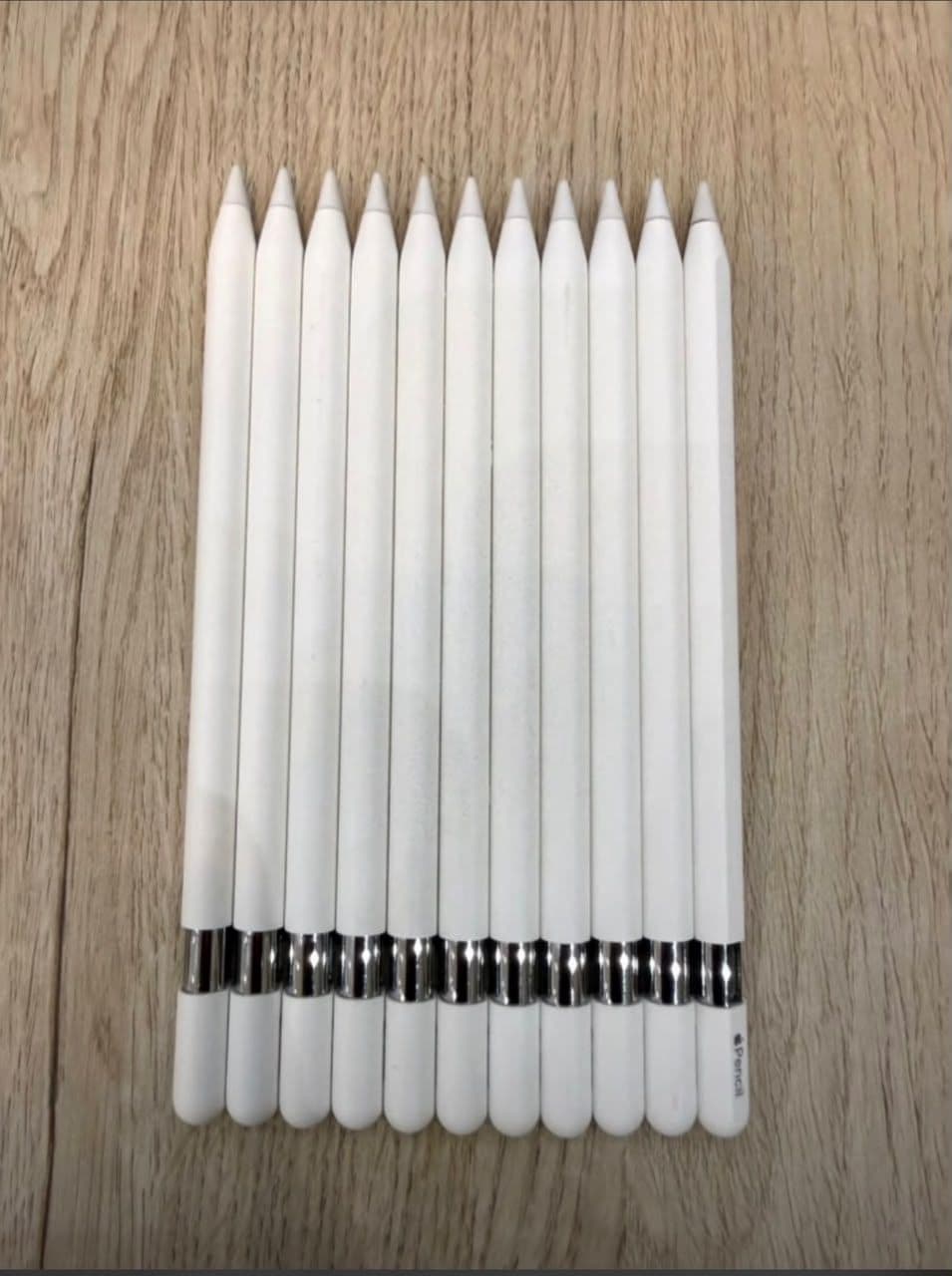 Row of Apple Pencils